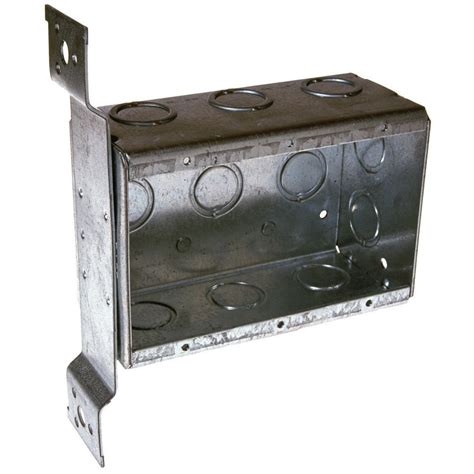 3 gang metal switch box|shallow 3 gang electrical box.